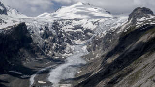 La fonte du glacier de Pasterze, le 26 juin 2023.