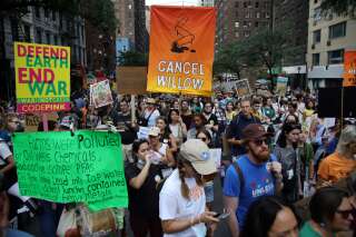 Des milliers de personnes dans les rues de New York pour le climat avant l’Assemblée générale de l’ONU