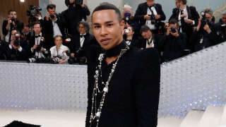 NEW YORK, NEW YORK - MAY 01: Olivier Rousteing attends the 2023 Costume Institute Benefit celebrating 