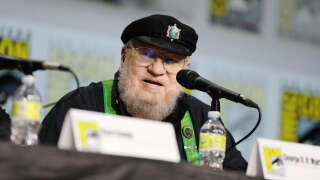 SAN DIEGO, CALIFORNIA - JULY 23: George R.R. Martin speaks onstage during HBO's 