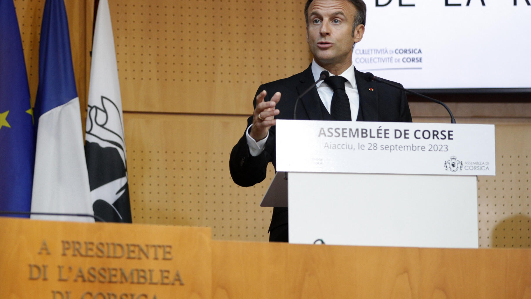 Ce qu’implique le statut particulier de la Corse dans la Constitution annoncé par Macron