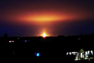 Une boule de feu observée au Royaume-Uni après une explosion causée par la foudre