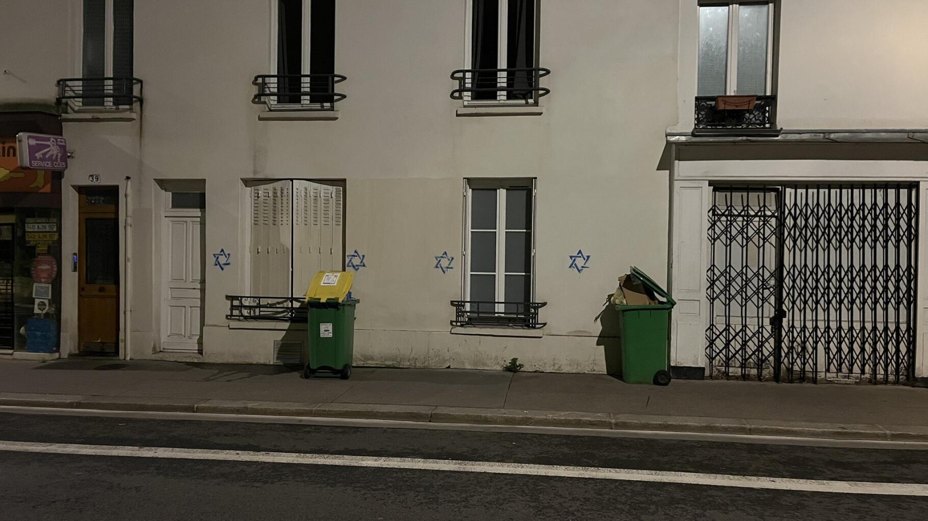  Tags antisémites : des étoiles de David inscrites sur des immeubles à Paris et en banlieue parisienne  