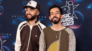 Olivio Ordóñez et Florian Ordóñez 'BigFlo & Oli' aux NRJ Music Awards le 10 novembre 2023.