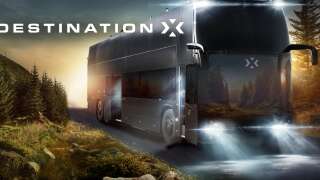 In “Destinazione X”, l'autobus non è mai stato su un traghetto ma è stato sollevato