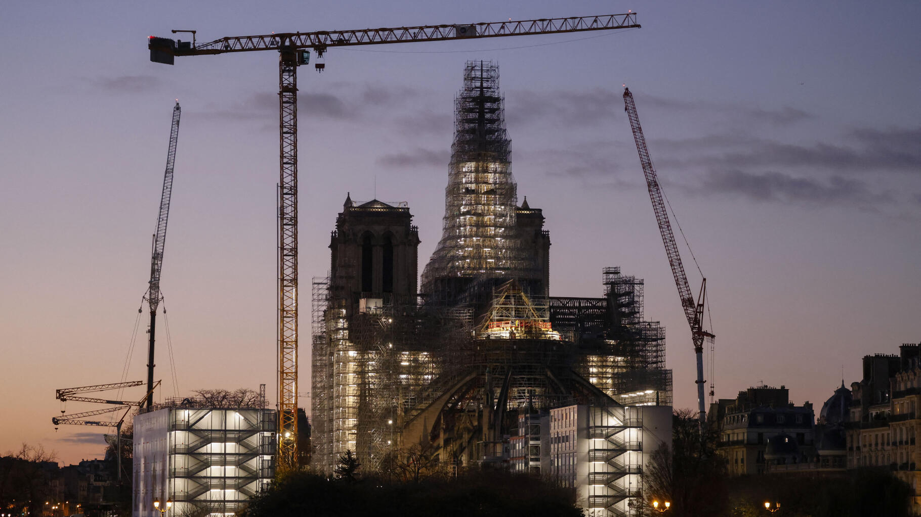 Un nouveau cap de franchi dans la reconstruction de Notre-Dame de Paris