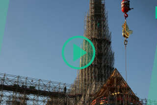 Une nouvelle étape très symbolique dans le chantier de Notre-Dame de Paris