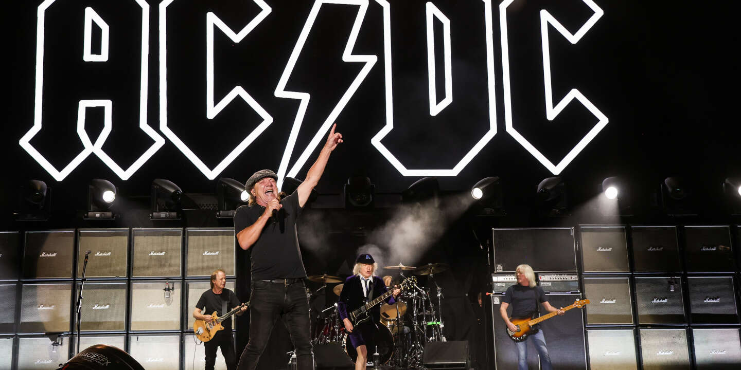 Le groupe AC/DC de retour en France pour un concert à l’hippodrome de ParisLongchamp juste après les JO