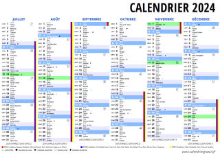 Jours fériés de 2024 : le calendrier complet des ponts et week