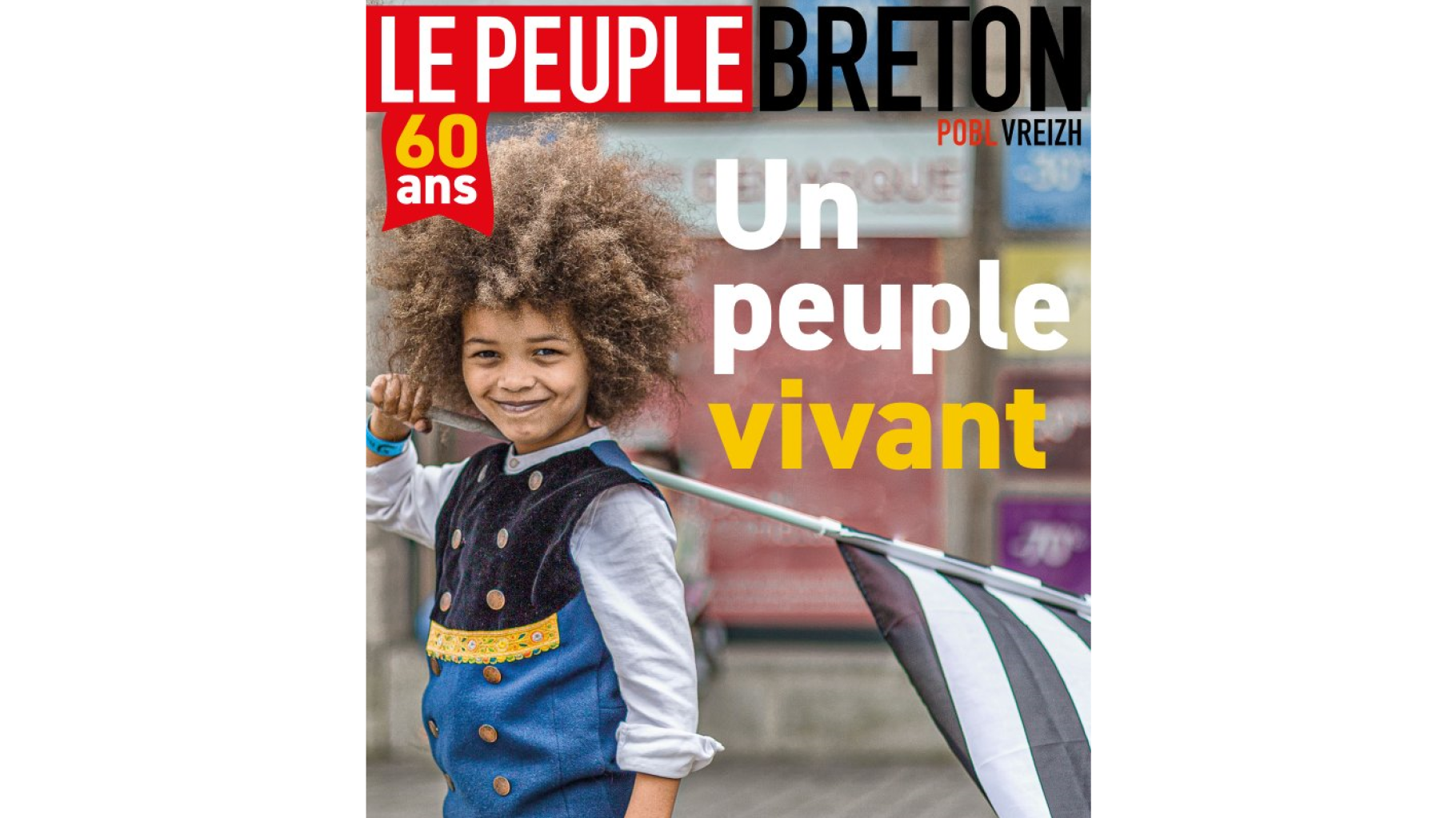 Le magazine « Le Peuple breton » a reçu des centaines de messages racistes  après sa Une avec un enfant métis