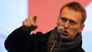 La mère de Navalny, ici photographié en décembre 2011 lors d’une manifestation à Moscou, accuse la Russie de « chantage » pour enterrer « secrètement » son fils