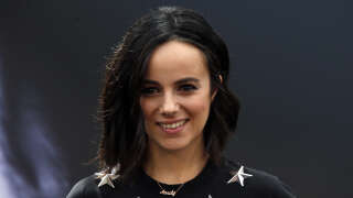 French singer Alizee poses during the 55th Monte-Carlo Television Festival on June 14, 2015, in Monaco. AFP PHOTO / VALERY HACHE (Photo by VALERY HACHE / AFP)