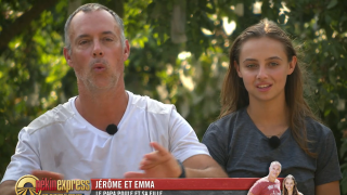 Jérôme et sa fille Emma ont remporté une quatrième épreuve d’immunité d’affilée, un record.
