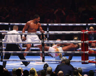 For his second professional English boxing fight, Francis Ngannou was knocked out faster and more technically by Englishman Anthony Joshua in a matter of minutes.