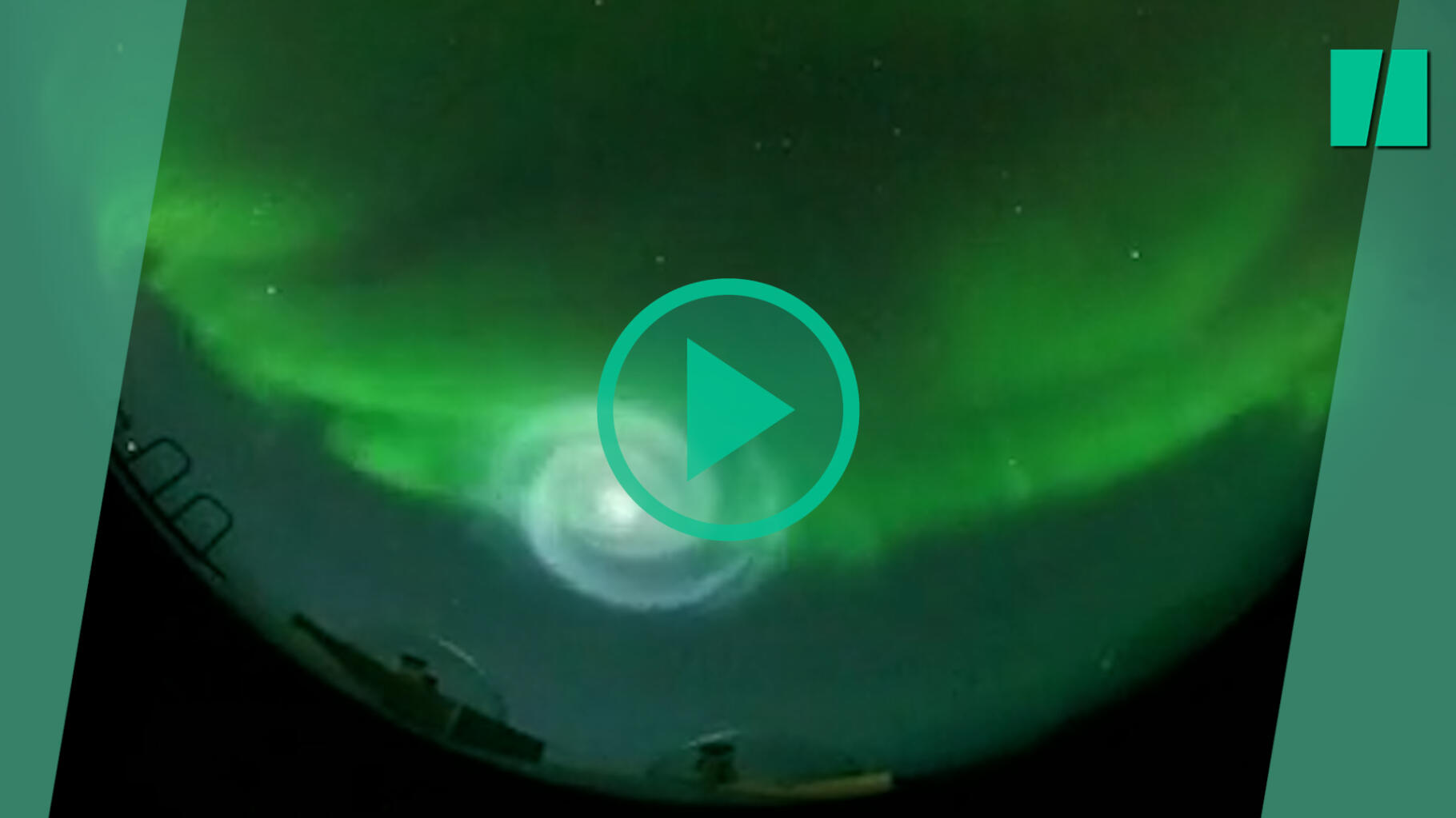 In Norvegia, un misterioso vortice ritorna nel cielo