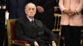 L’ancien sénateur et fils du défunt général de Gaulle, l’amiral français Philippe de Gaulle, est mort dans la nuit du 12 au 13 mars 2024. (Ici en 2019 à l’Assemblée nationale)