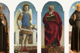 Les huit morceaux de cette œuvre de Piero della Francesca réunis pour la première fois depuis 450 ans