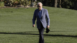 Joe Biden, on his way to the White House here in Washington, March 24, 2024.