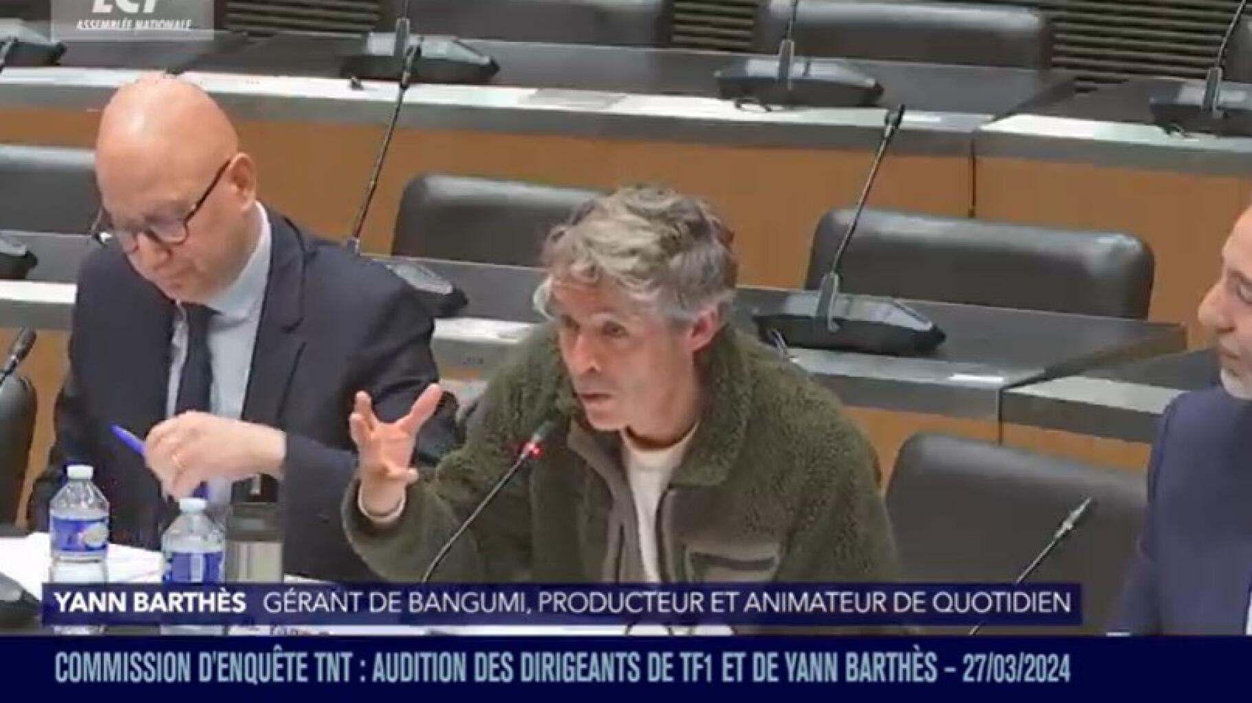 Cyril Hanouna en CNews verzuimden niet na te denken over het interview van Yann Barth tijdens de Assembly