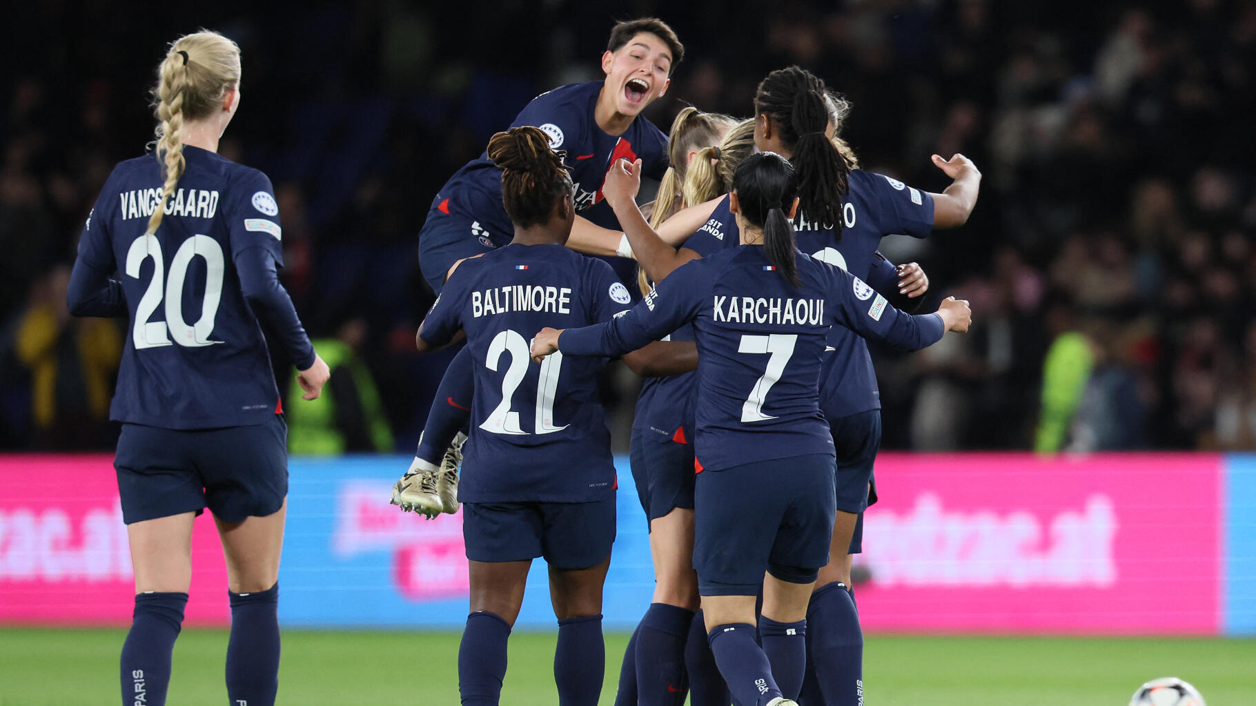 Le PSG et l’OL se retrouveront en demi-finale de la Ligue des champions féminine