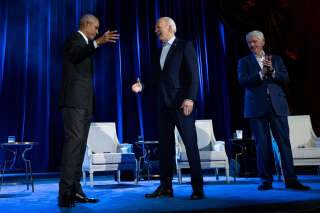 Obama, Lizzo, manif’ pro-Palestine… Les images de la levée de fonds de Biden à New York