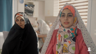 Le visage de ces femmes a été modifié grâce à l’intelligence artificielle pour le documentaire « Nous, jeunesse(s) d’Iran » sur France 5.
