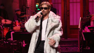 Ryan Gosling lors de son monologue pour « Saturday Night Live », samedi 13 avril.