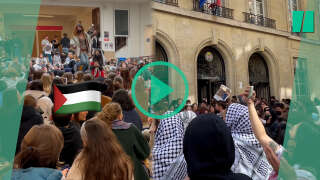 Les étudiants pro-Palestine de Sciences Po Paris ont organisé un sit-in pour envoyer un message fort à leur direction.