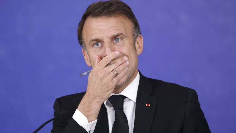 Photo d’illustration, Emmanuel Macron au CESE le 26 avril 2024.