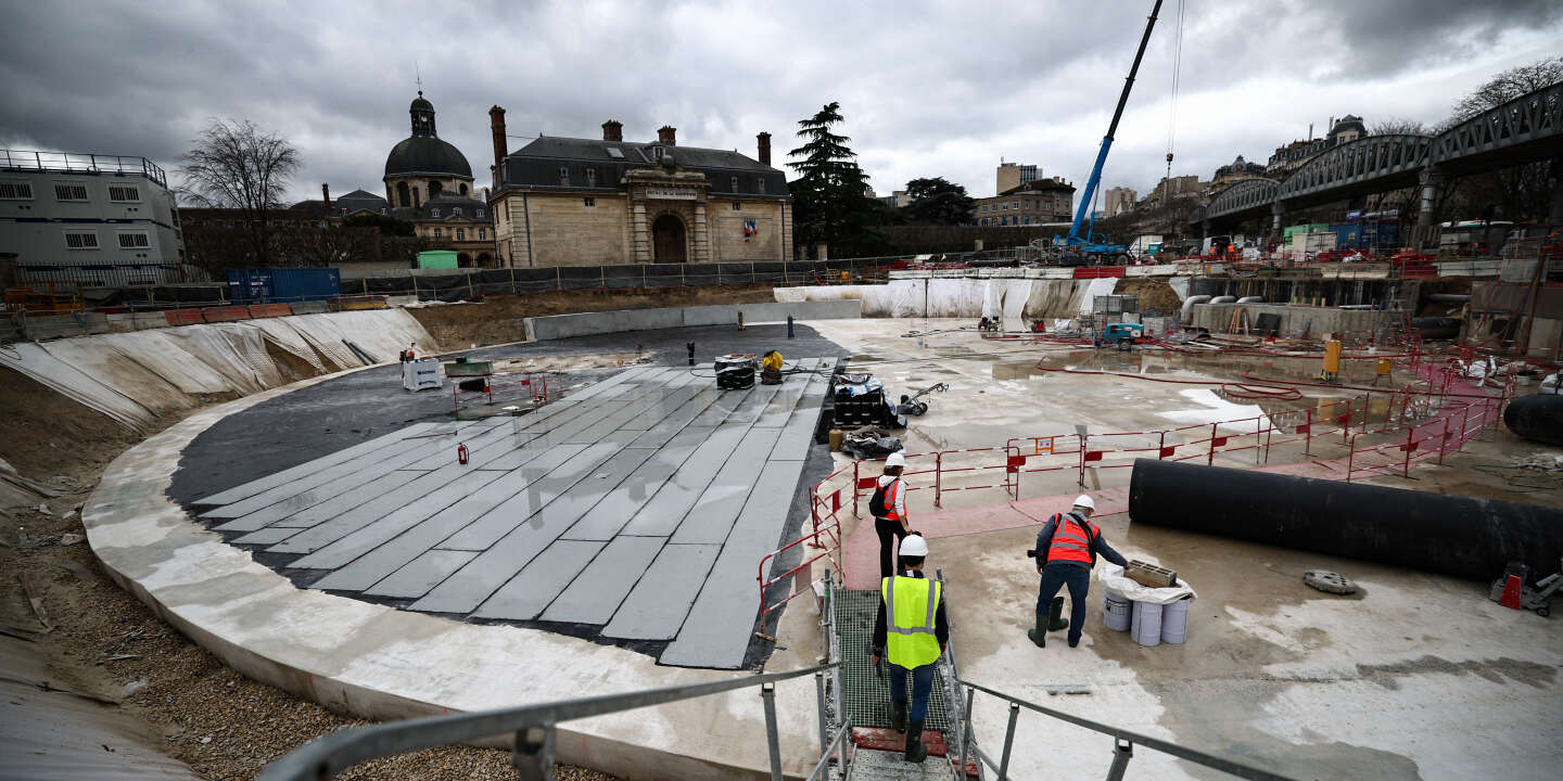 JO de Paris 2024 : le bassin de stockage d’Austerlitz, une cathédrale souterraine pour absorber le trop-plein des égoûts