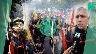 Jeudi 16 mai, des miliers de pompiers ont manifesté à Paris.
