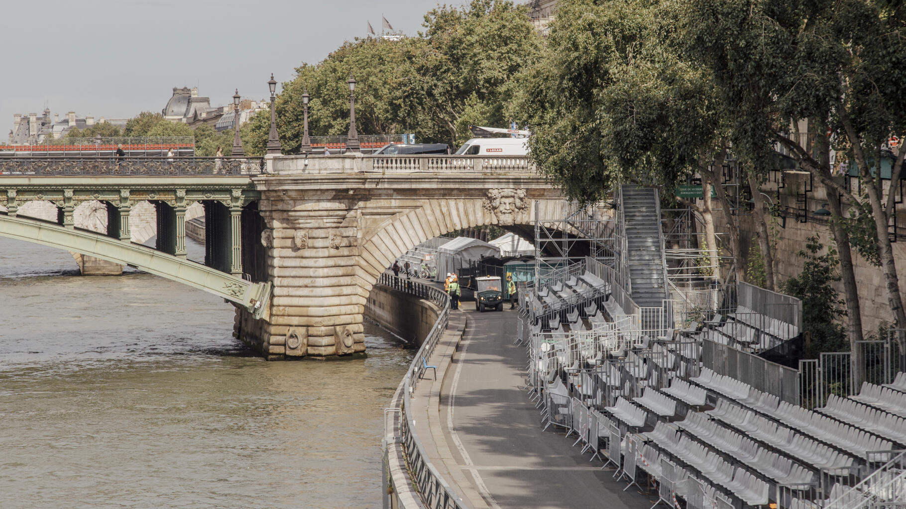 JO Paris 2024 les danseurs de la cérémonie d’ouverture font une