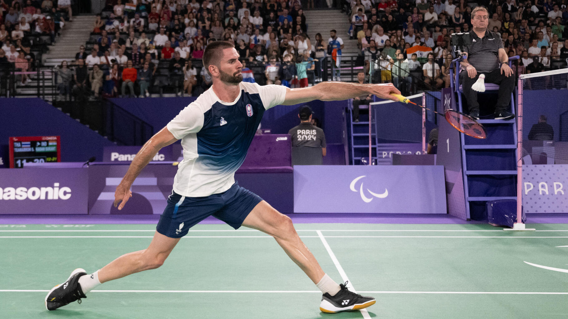 Jeux Paralympiques de Paris 2024 Lucas Mazur en or en parabadminton